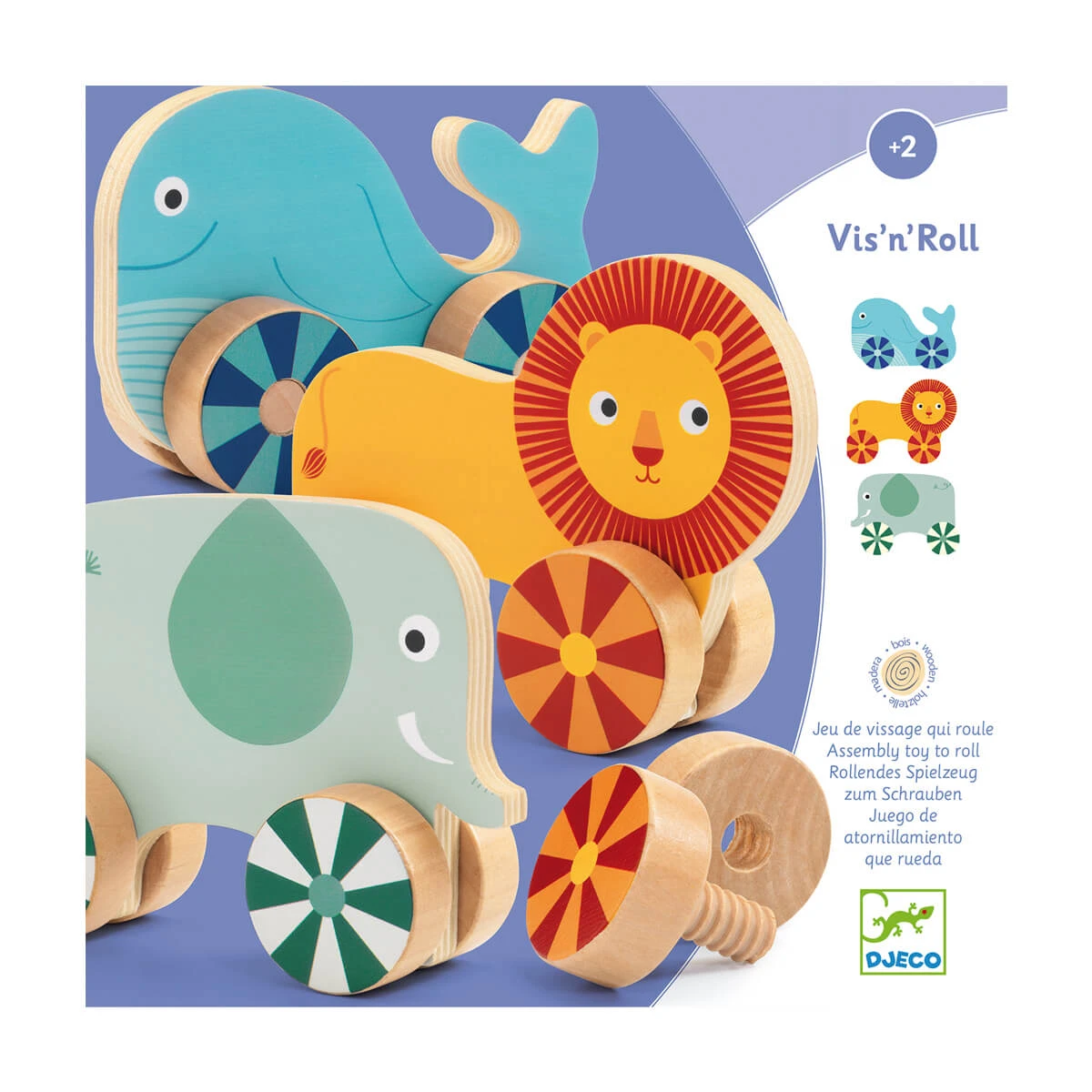 Vis 'n' Roll Game By Djeco