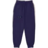 Panel Pocket Pant In Deepest Navy / Grey By Wynken