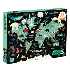 Your World 1000 Piece Family Jigsaw Puzzle By Mudpuppy