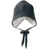 Boiled Wool Hat In Anthracite By Disana