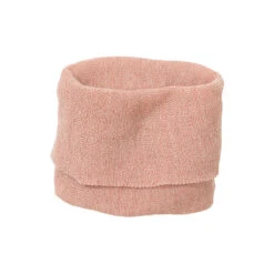 Merino Tube Scarf In Rose / Natural By Disana