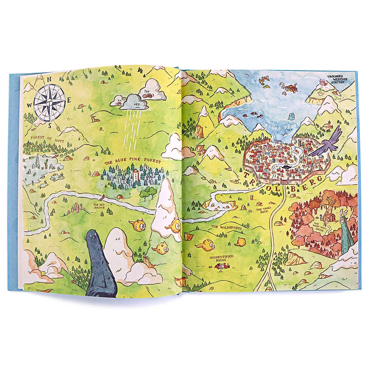 Hilda's Book Of Beasts And Spirits By Emily Hibbs, Jason Chan & Sapo Lendário - Image 3