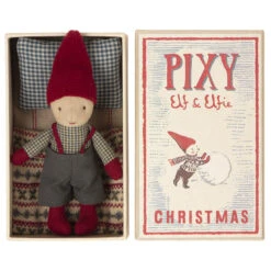 Christmas Pixy Elf In Box By Maileg