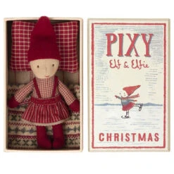 Christmas Pixy Elfie In Box By Maileg