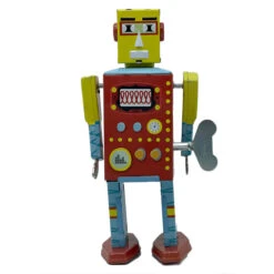 Buzz Bot Wind Up Tin Robot (Limited Edition) By Mr & Mrs Tin