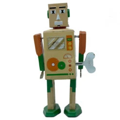 Baker Bot Wind Up Tin Robot (Limited Edition) By Mr & Mrs Tin