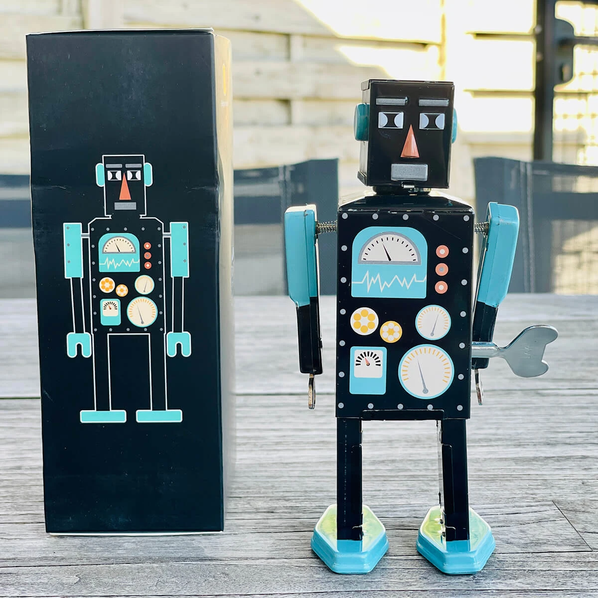 Metiaris Bot Wind Up Tin Robot (Limited Edition) By Mr & Mrs Tin - Image 3