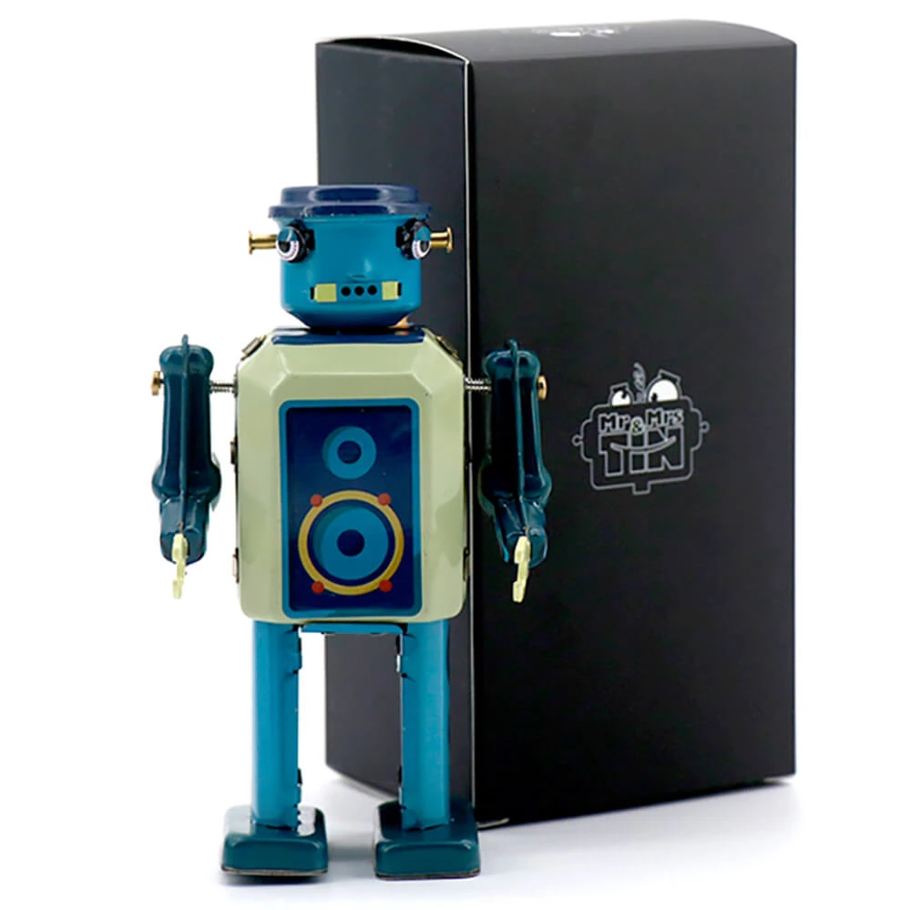 Vinyl Bot Wind Up Tin Robot (Limited Edition) By Mr & Mrs Tin - Image 4