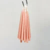 10 Birthday Candles In Pink Blossom By Wax Atelier