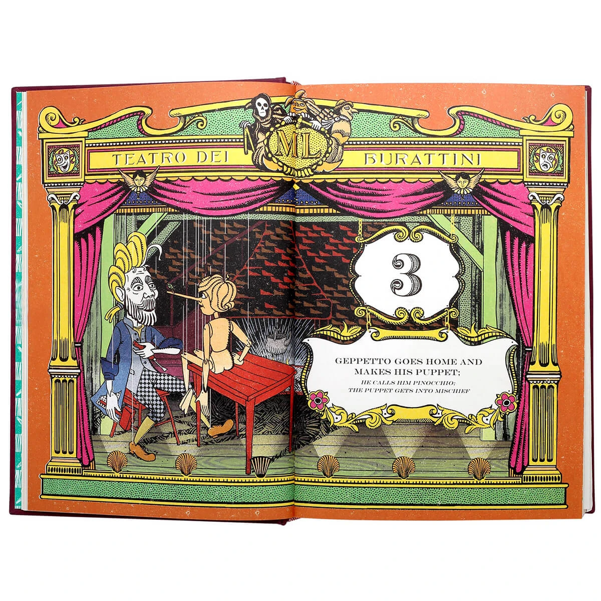 The Adventures Of Pinocchio By Carlo Collodi & MinaLima - Image 2