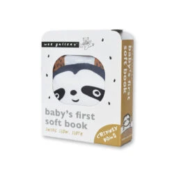 Baby's First Soft Book: Swing Slow Sloth By Wee Gallery